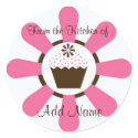"From the Kitechen of" Cupcake Sticker by jgh96sbc "From the Kitechen of" Cupcake Sticker
