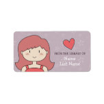 From the library of... ex libris / bookplate custom address labels