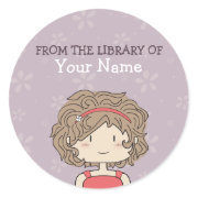 From the library of... ex libris / bookplate sticker