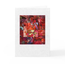 From the Ruby Patchwork Gift Range Greeting Card