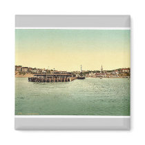 From the sea, Bournemouth, England vintage Photoch Magnets