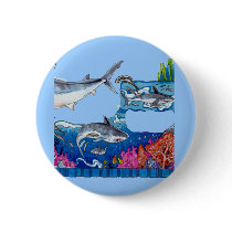 From the Sharks Collection by FishTs.com buttons