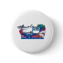 From the Sharks Collection by FishTs.com buttons