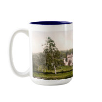 From the Tweed, Abbotsford, Scotland mugs