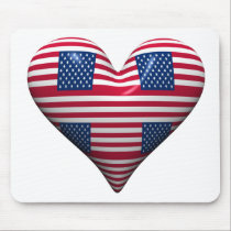 From the USA with Love Mousepad