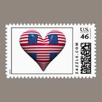 From the USA with Love Postage postage