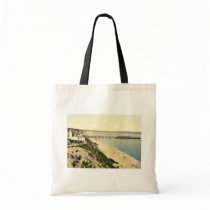 From the West Cliff, Bournemouth, England vintage Tote Bag