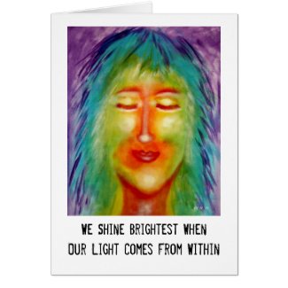 "From Within" Art & Quote Greeting Cards