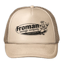 Froman Sausage co chicago illinois Hats