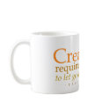 Fromm Quote on Creativity mugs