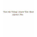 Front/Back 7 things Lyrics t-shirts by jblover90 Front/Back 7 things Lyrics t-shirts