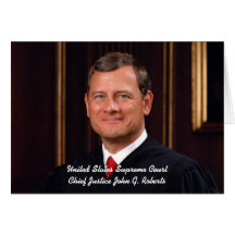 Front: Chief Justice John G. Roberts Cards