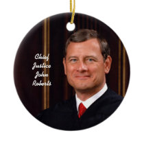 Front: Chief Justice John Roberts Ornaments