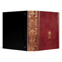 Front Cover of Johnson's Dictionary Binder