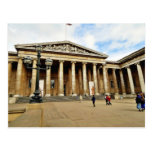 Front Entrance To The British Museum In London Eng Post Cards