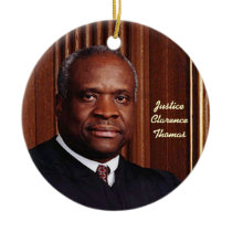 Front: Justice Clarence Thomas Ornaments