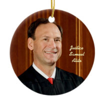 Front: Justice Samuel Alito Ornaments
