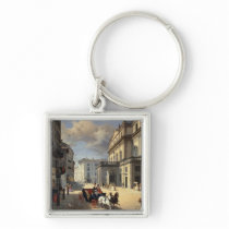 Front of La Scala Theatre, 1852 Keychains