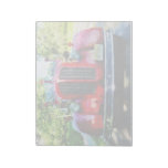 Front of Old Fire Engine Memo Notepads