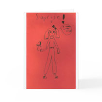 Front of Surprise Card by ORBCardCo Front of Surprise Card