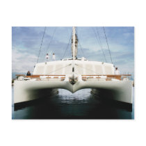 Front On Catamaran postcards by ChannelCat Front On Catamaran postcards