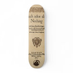 Front Piece to Much Ado About Nothing Quarto Skateboard Decks