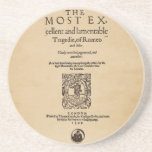 Front Piece to Romeo & Juliet Quarto (1599) Coaster