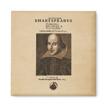 Front Piece to Shakespeare's First Folio Refrigerator Magnets