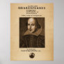 Front Piece to Shakespeare's First Folio Print