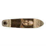 Front Piece to Shakespeare's First Folio Custom Skate Board