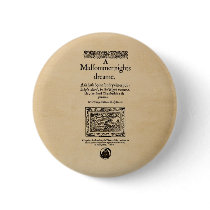 Front Piece to the A Midsummer Nights Dream Quarto Pinback Button