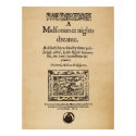 Front Piece to the A Midsummer Nights Dream Quarto posters