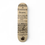 Front Piece to the A Midsummer Nights Dream Quarto Skateboard Deck