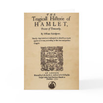 Front Piece to the Hamlet Quarto (1605 version) Card