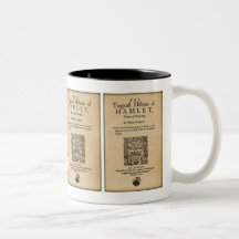 Front Piece to the Hamlet Quarto (1605 version) Mug