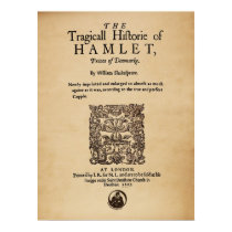 Front Piece to the Hamlet Quarto (1605 version) posters by shakespeareshoppe Front Piece to the Hamlet Quarto (1605 version) posters
