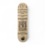 Front Piece to the Romeo & Juliet Quarto (1599) Skate Board Deck