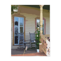 Front Porch in Ocean Grove NJ Post Card
