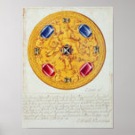 Front view of a pectoral ornament print