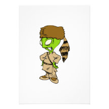 Frontier Alien Personalized Invitation