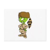 Frontier Alien Postcard