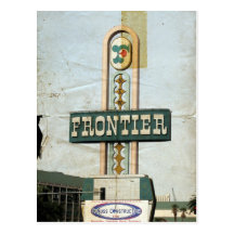 FRONTIER LAS VEGAS Postcard