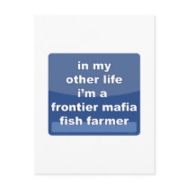Frontier Mafia Fish Farmer Post Cards