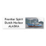 Frontier Spirit, Longliner in Dutch Harbor, AK Bumper Sticker