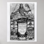 Frontispiece by Thomas Hobbes  of Malmesbury Posters