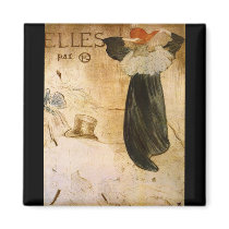 Frontispiece by Toulouse-Lautrec Fridge Magnets