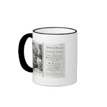 Frontispiece for Apollo's Feast, c.1734 Coffee Mug
