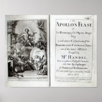 Frontispiece for Apollo's Feast, c.1734 Print