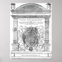 Frontispiece from 'Monas Hieroglyphica' Posters