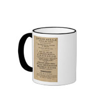 Frontispiece from Mozart's 'Lucio Silla' Mugs